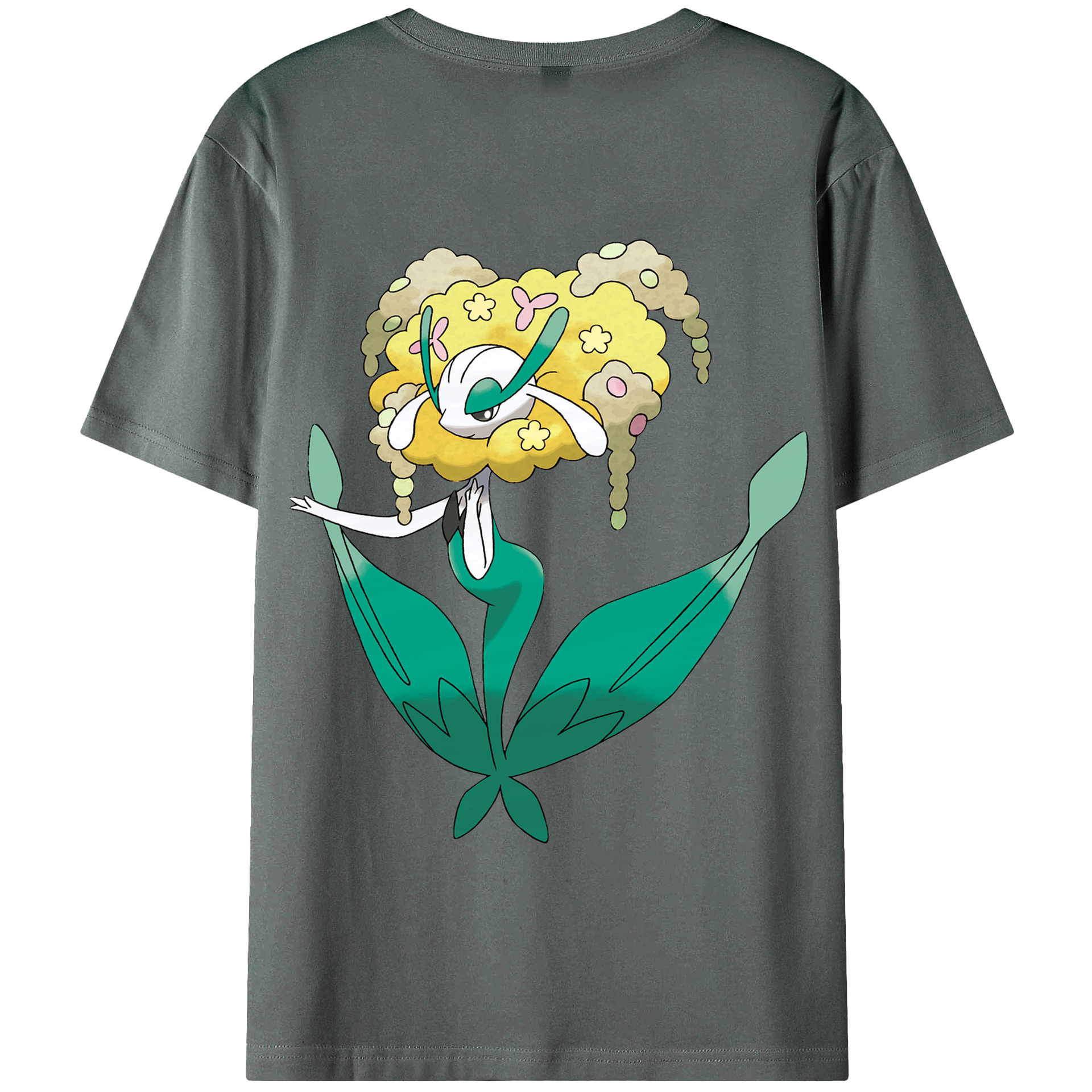 （画像用） ポケットモンスター Pokémon 綿100％半袖Tシャツ（背面プリント）